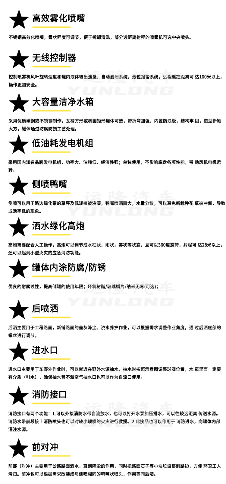 藍牌5方圓罐30米霧炮車，東風小多利卡抑塵車(圖6)